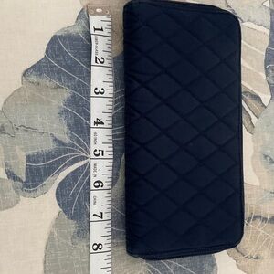 Quilted Dark Navy Vera Bradley Wallet